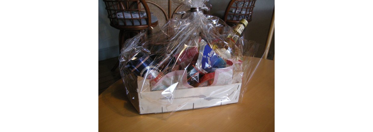 1 gavekurv er også på højkant i vores bankospil. 